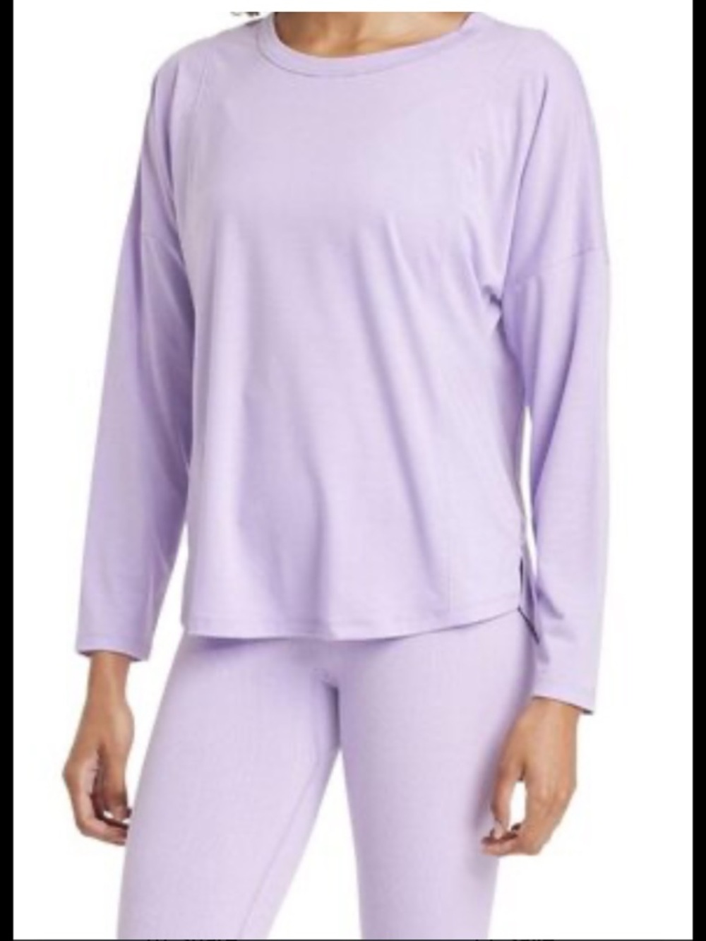 All in Motion Light  Purple CYA Long Sleeve Top - Size L
